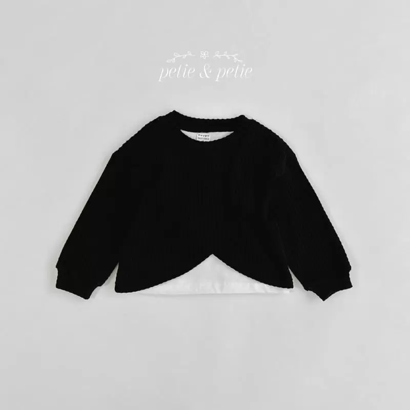 Petit & Petit - Korean Children Fashion - #kidsstore - Layered Sweatshirt - 5