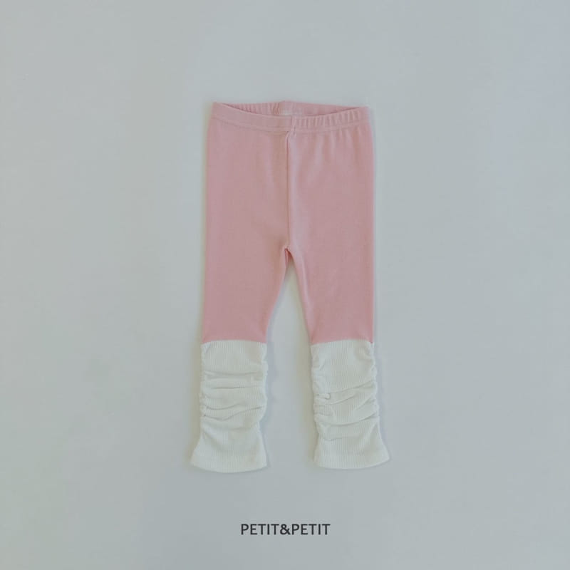 Petit & Petit - Korean Children Fashion - #kidsstore - Rib Muff Leggings - 2