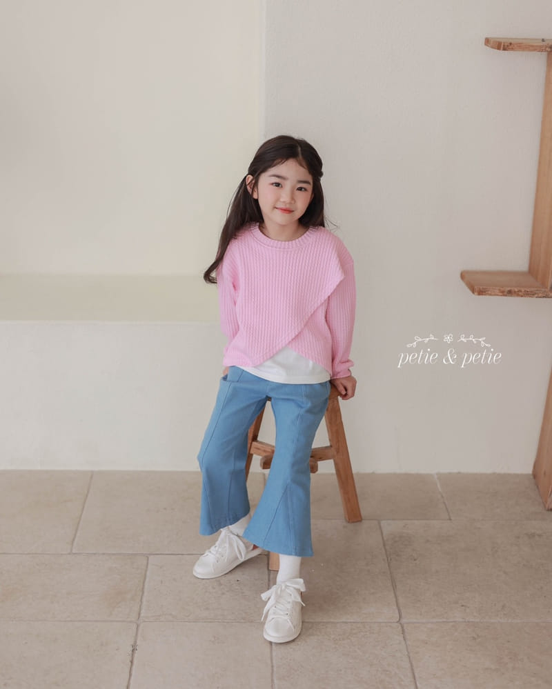 Petit & Petit - Korean Children Fashion - #kidzfashiontrend - Layered Sweatshirt - 6