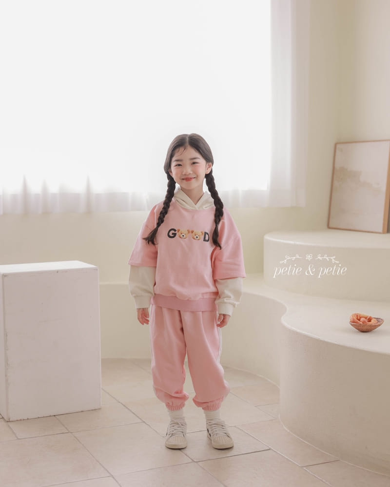 Petit & Petit - Korean Children Fashion - #kidzfashiontrend - Good Bear Hoody Tee - 6