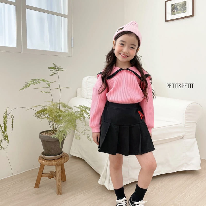 Petit & Petit - Korean Children Fashion - #littlefashionista - Waffle Sailor Tee - 10