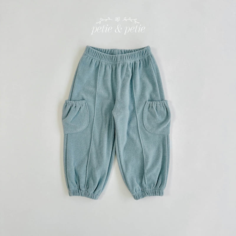 Petit & Petit - Korean Children Fashion - #littlefashionista - TerryPocket Jogger Pants - 5
