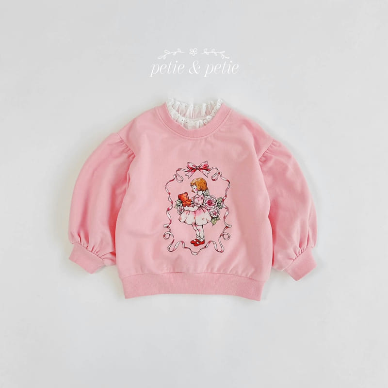 Petit & Petit - Korean Children Fashion - #littlefashionista - Lace Girl Sweatshirt - 7