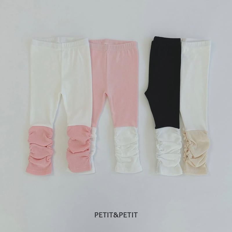 Petit & Petit - Korean Children Fashion - #littlefashionista - Rib Muff Leggings - 5
