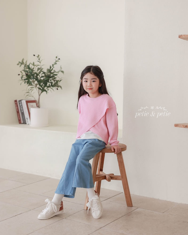 Petit & Petit - Korean Children Fashion - #magicofchildhood - Layered Sweatshirt - 9