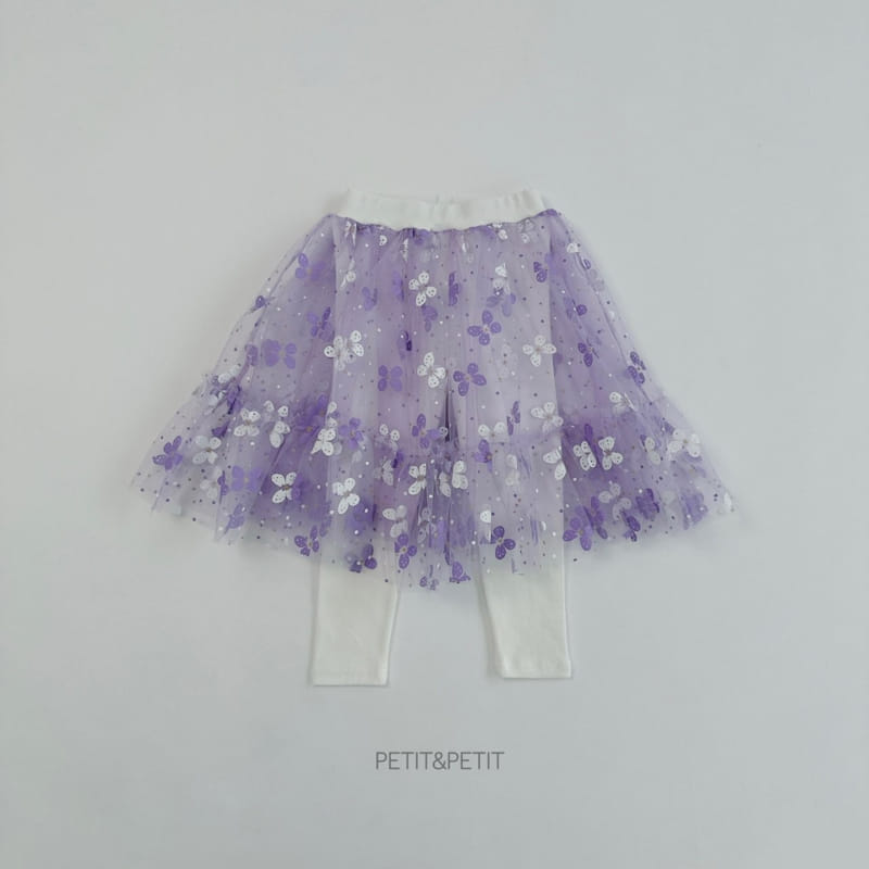 Petit & Petit - Korean Children Fashion - #magicofchildhood - Butterfly Sha Skirt Leggings