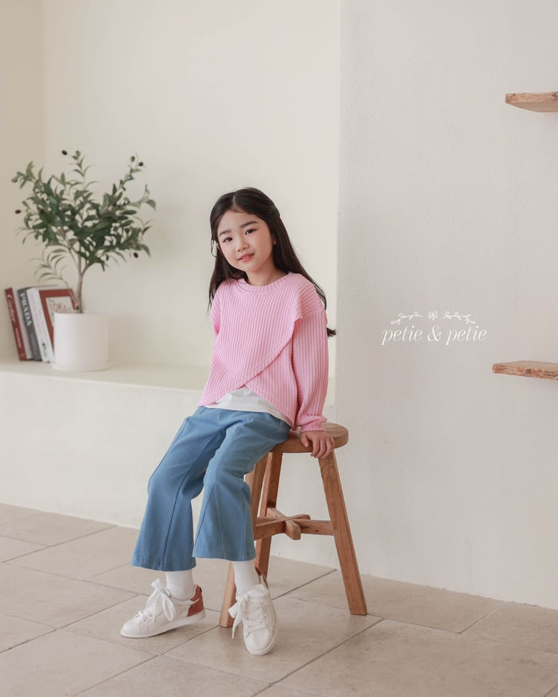 Petit & Petit - Korean Children Fashion - #minifashionista - Layered Sweatshirt - 10