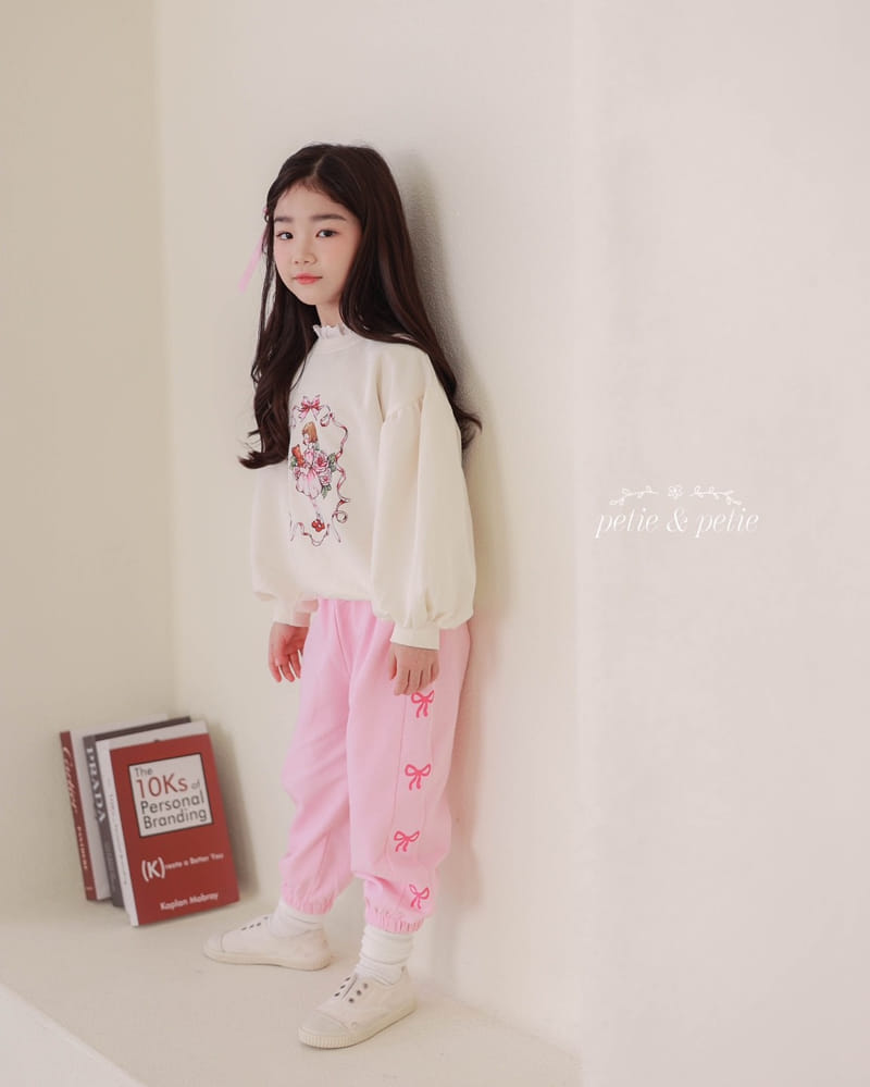 Petit & Petit - Korean Children Fashion - #minifashionista - Lace Girl Sweatshirt - 9