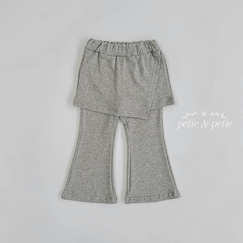 Petit & Petit - Korean Children Fashion - #minifashionista - Wrap Skirt Leggings - 5