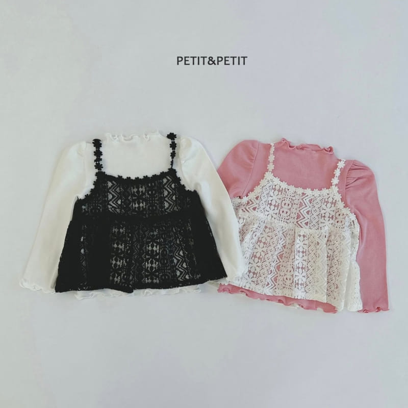 Petit & Petit - Korean Children Fashion - #minifashionista - Lace Bustier