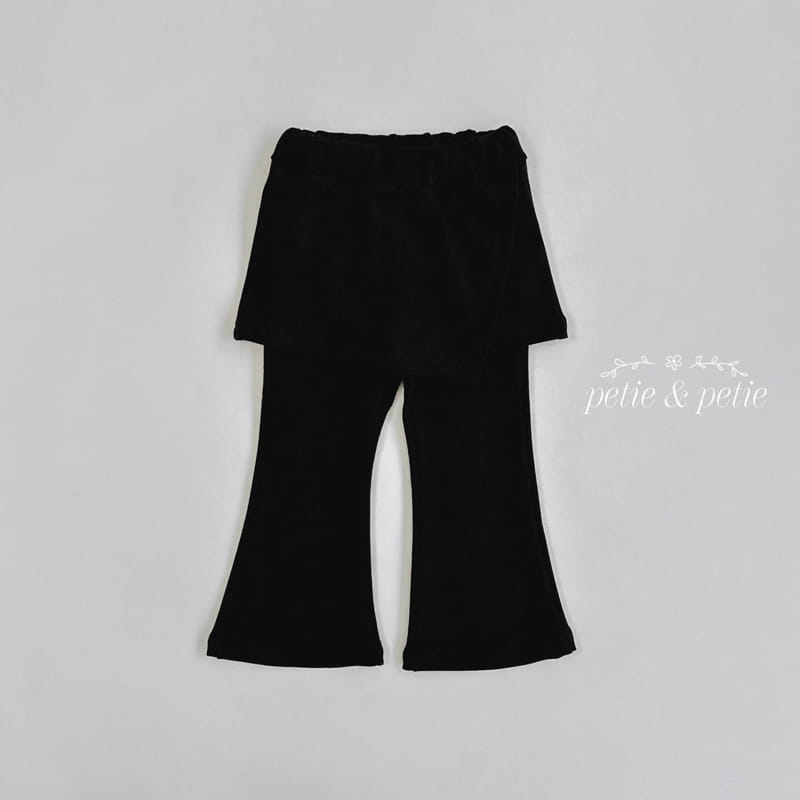 Petit & Petit - Korean Children Fashion - #prettylittlegirls - Wrap Skirt Leggings - 6