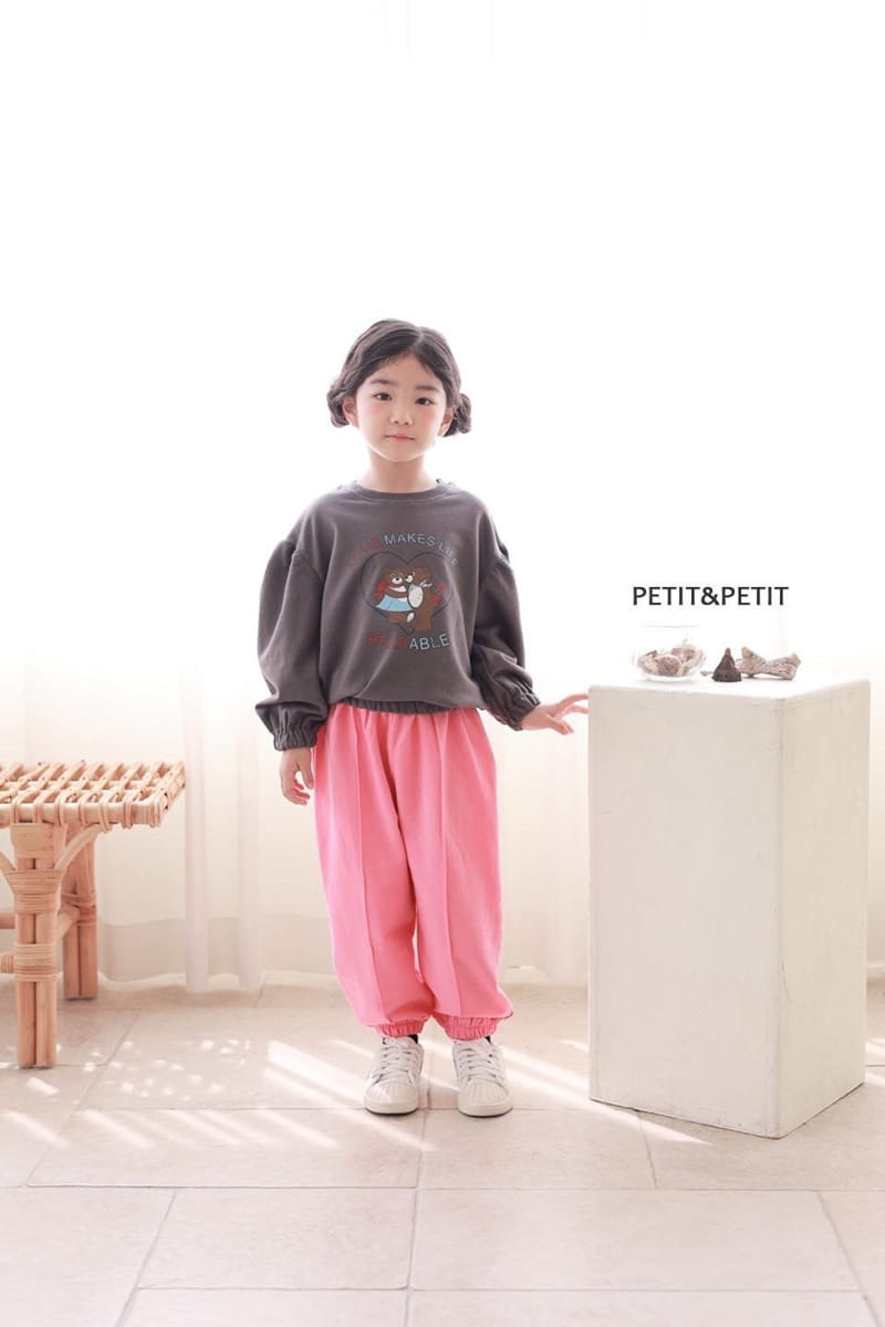 Petit & Petit - Korean Children Fashion - #todddlerfashion - Apple Jooger Pants - 7