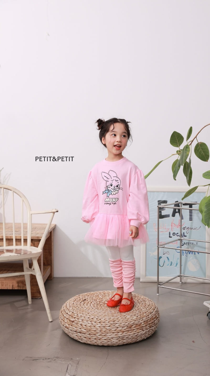 Petit & Petit - Korean Children Fashion - #todddlerfashion - Bunny Sha Long Tee