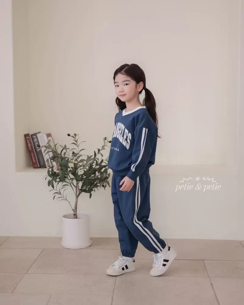Petit & Petit - Korean Children Fashion - #todddlerfashion - LA Top Bottom Set - 7