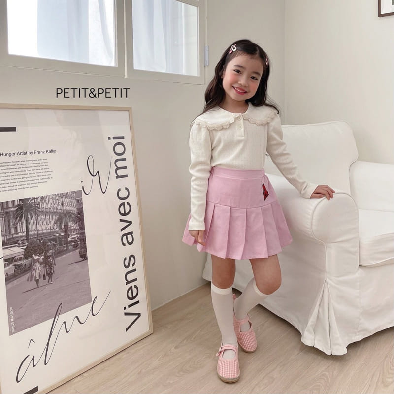 Petit & Petit - Korean Children Fashion - #toddlerclothing - Eyelet Blouse - 5
