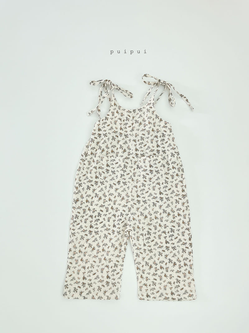 Puipui - Korean Children Fashion - #designkidswear - Plain Overalls - 2