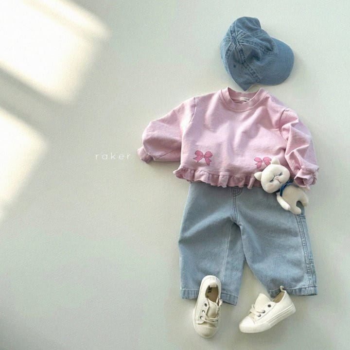 Raker - Korean Children Fashion - #childofig - M Semi Wide Pants - 6