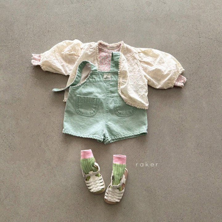 Raker - Korean Children Fashion - #kidsshorts - Overdue Lace Cardigan - 6