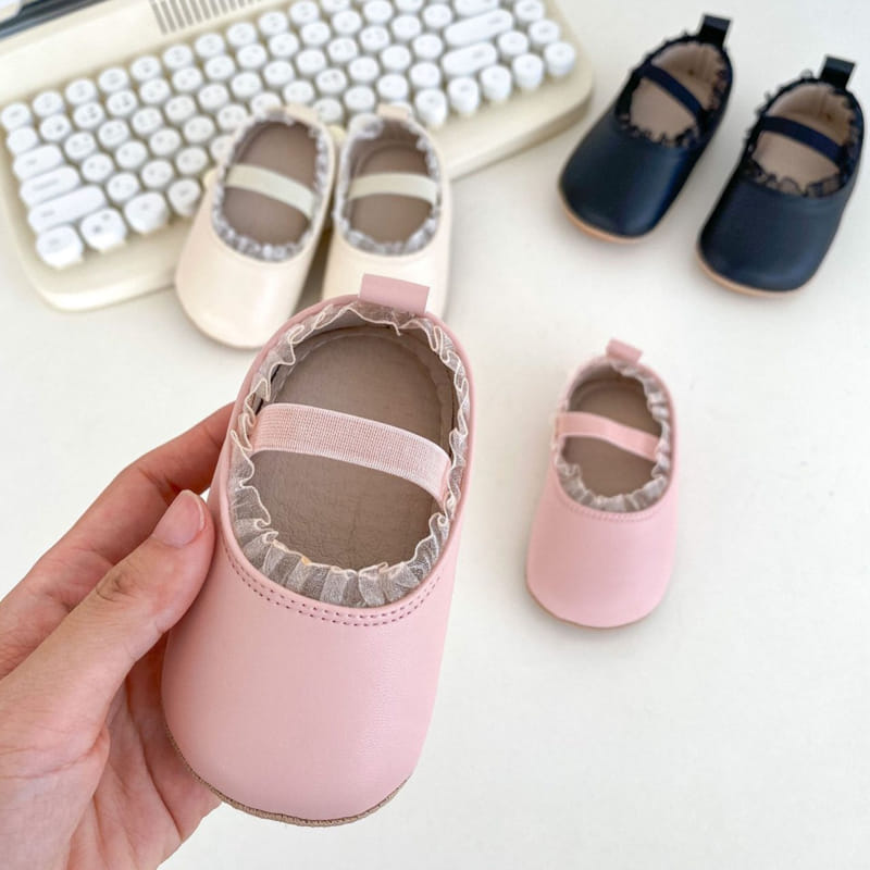 Reve Kid - Korean Baby Fashion - #babyclothing - Bebe Lace Shoes  - 5