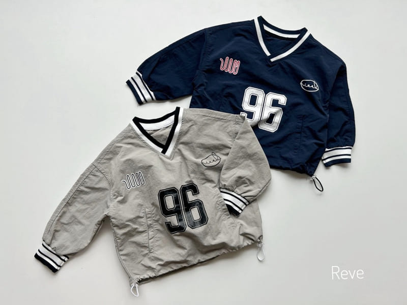 Reve - Korean Children Fashion - #childrensboutique - Nylon Rugby Sweatshirt
