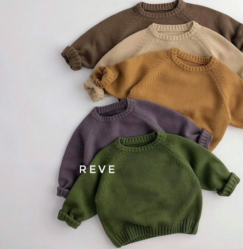 Reve - Korean Children Fashion - #fashionkids - Basic Knit  - 3