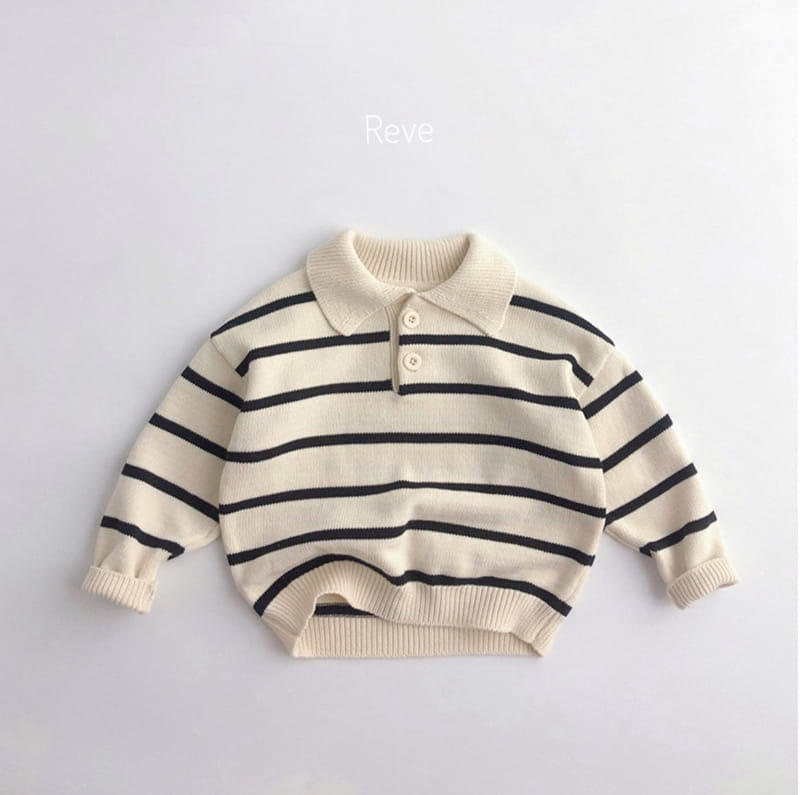 Reve - Korean Children Fashion - #littlefashionista - ST Collar Knit