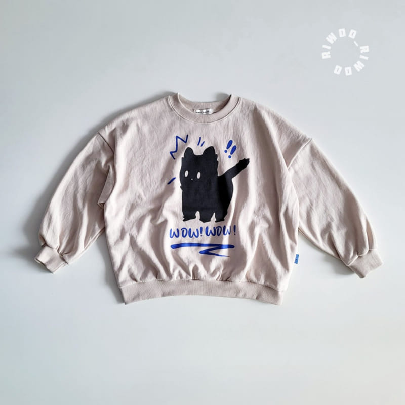 Riwoo Riwoo - Korean Children Fashion - #fashionkids - Cat Sweatshirt - 2