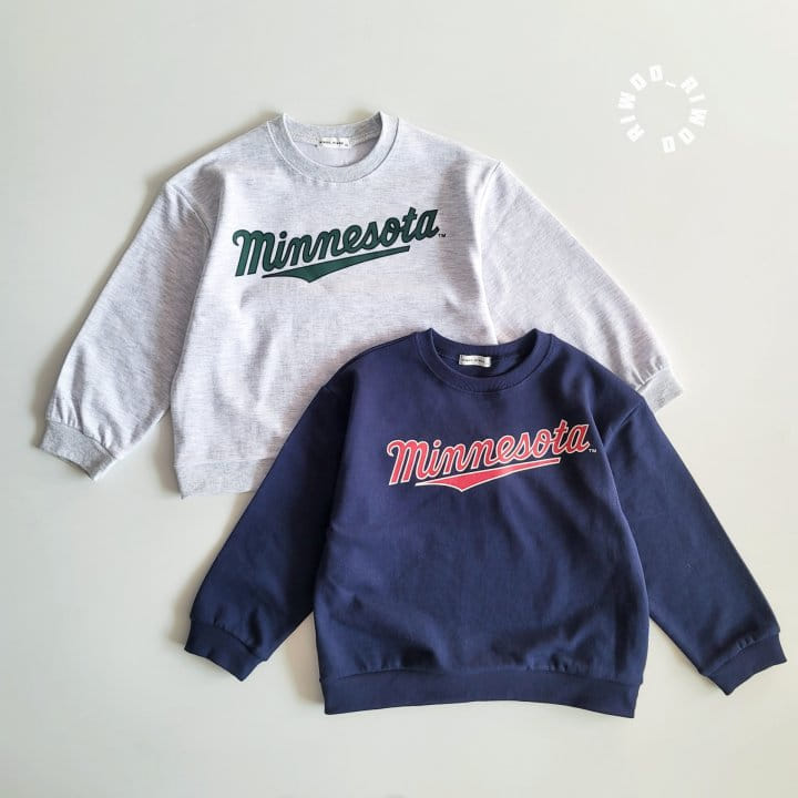Riwoo Riwoo - Korean Children Fashion - #kidsshorts - Minnesota Sweatshirt