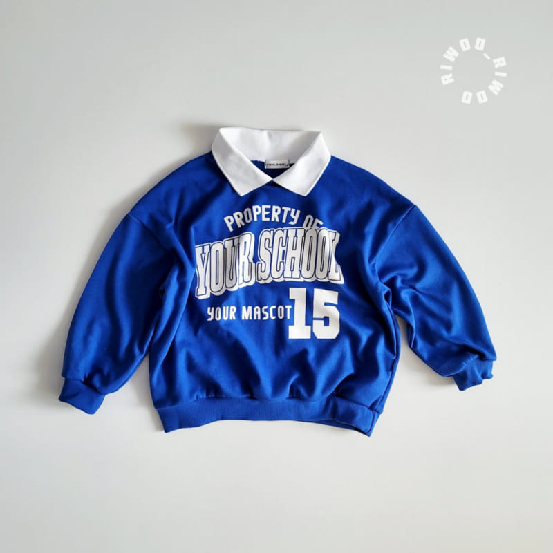 Riwoo Riwoo - Korean Children Fashion - #kidsstore - School Yocco Collar Sweatshirt - 3