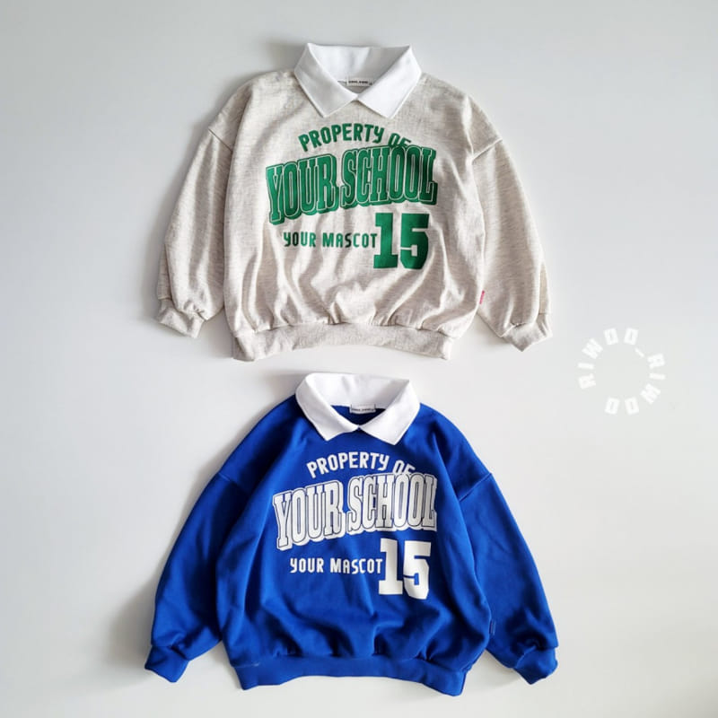 Riwoo Riwoo - Korean Children Fashion - #kidsstore - School Yocco Collar Sweatshirt - 4