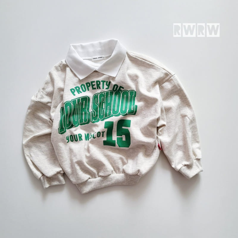 Riwoo Riwoo - Korean Children Fashion - #littlefashionista - School Yocco Collar Sweatshirt - 6
