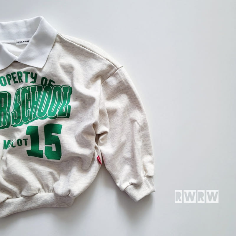 Riwoo Riwoo - Korean Children Fashion - #magicofchildhood - School Yocco Collar Sweatshirt - 7