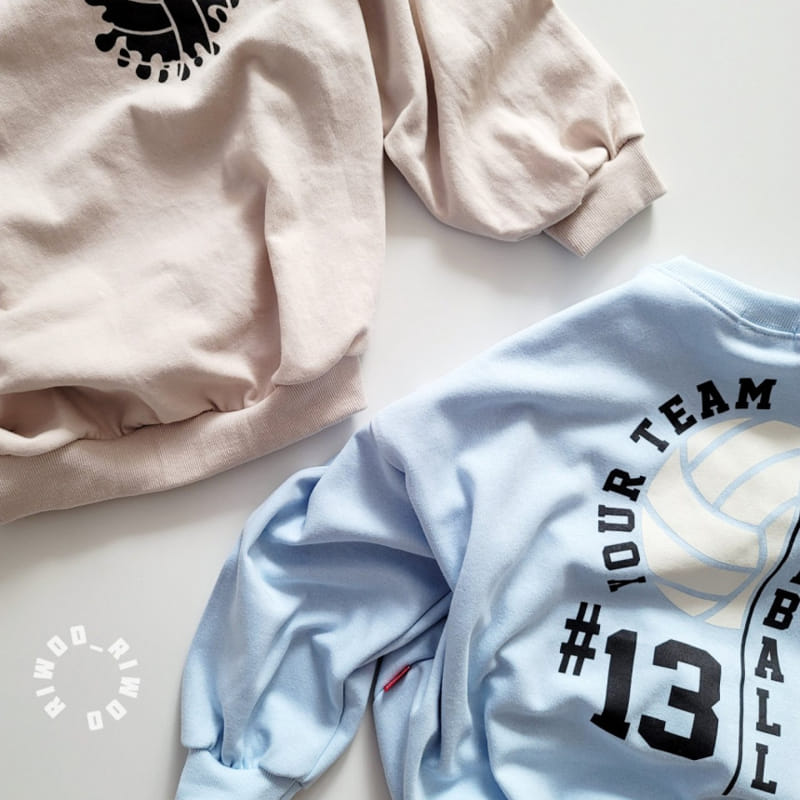 Riwoo Riwoo - Korean Children Fashion - #stylishchildhood - Volleyball Sweatshirt - 11