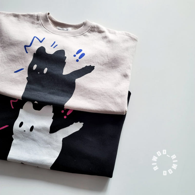 Riwoo Riwoo - Korean Children Fashion - #todddlerfashion - Cat Sweatshirt - 11