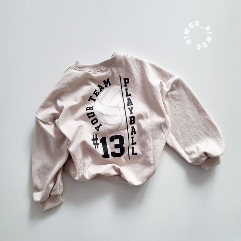 Riwoo Riwoo - Korean Children Fashion - #toddlerclothing - Volleyball Sweatshirt - 10