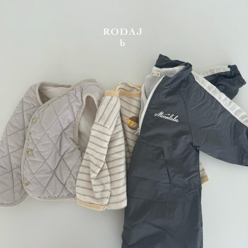 Roda J - Korean Baby Fashion - #babyoutfit - B Rake Body Suit - 4