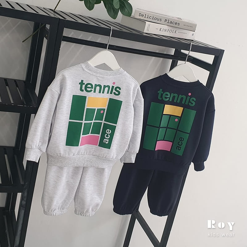 Roy - Korean Children Fashion - #Kfashion4kids - Tennis Top Bottom Set