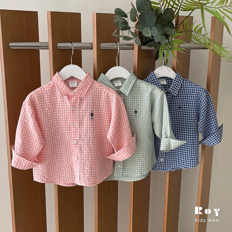 Roy - Korean Children Fashion - #Kfashion4kids - Toy S Check Shirt