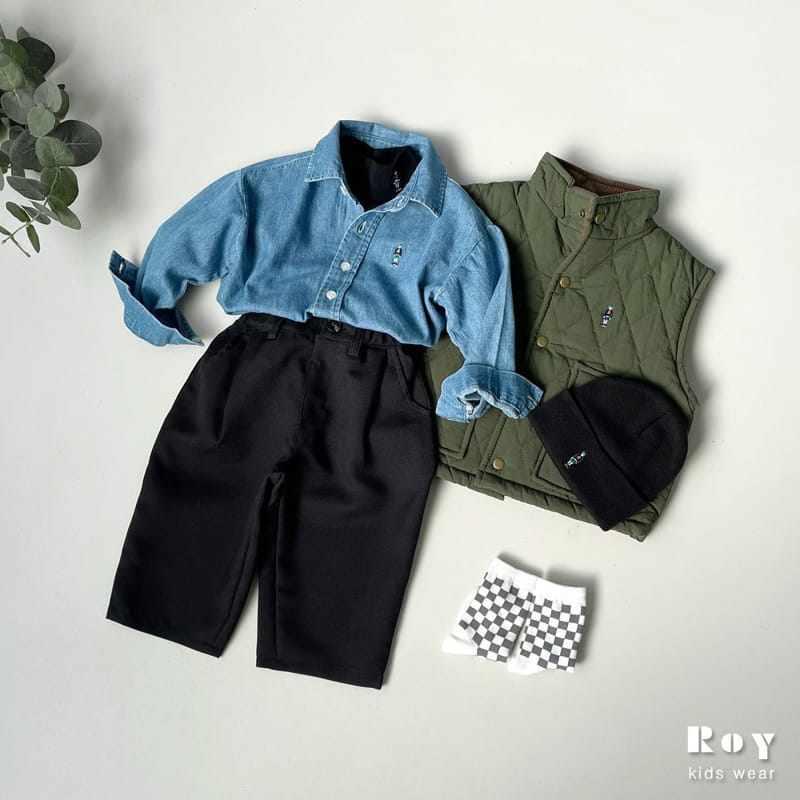Roy - Korean Children Fashion - #childofig - Toy Denim Shirt - 10
