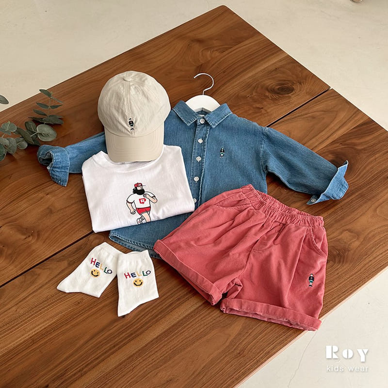 Roy - Korean Children Fashion - #kidsstore - Toy Denim Shirt - 3