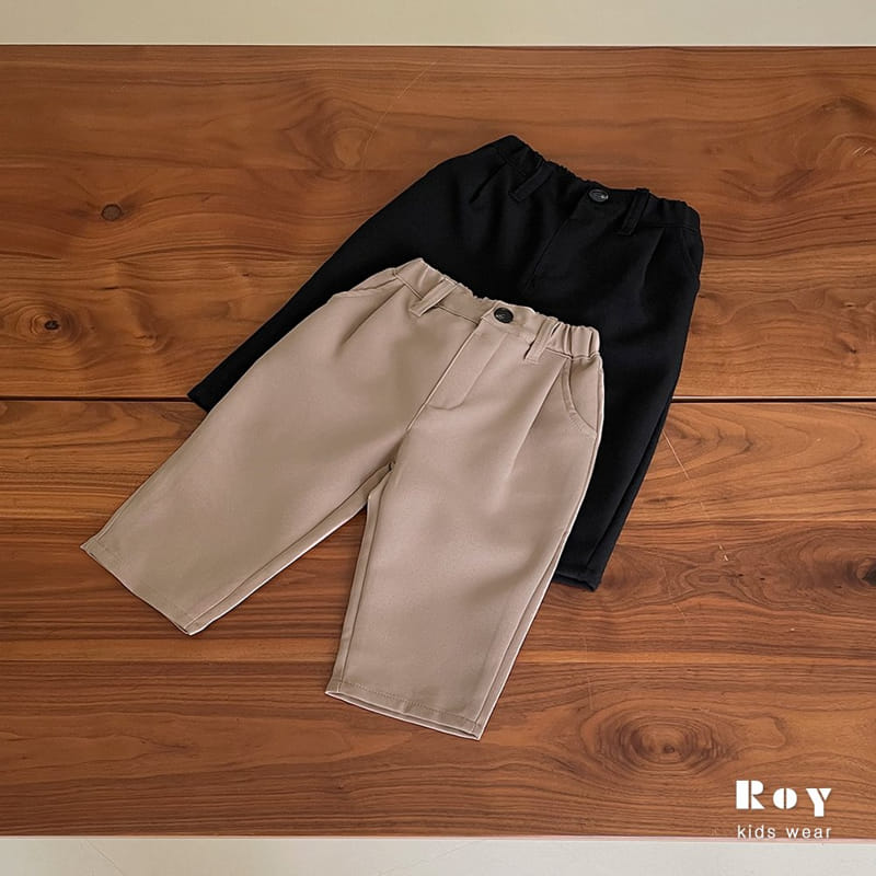 Roy - Korean Children Fashion - #kidzfashiontrend - Formal Slacks