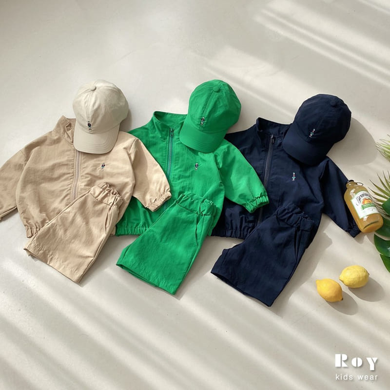 Roy - Korean Children Fashion - #littlefashionista - Toy Wind Top Bottom Set