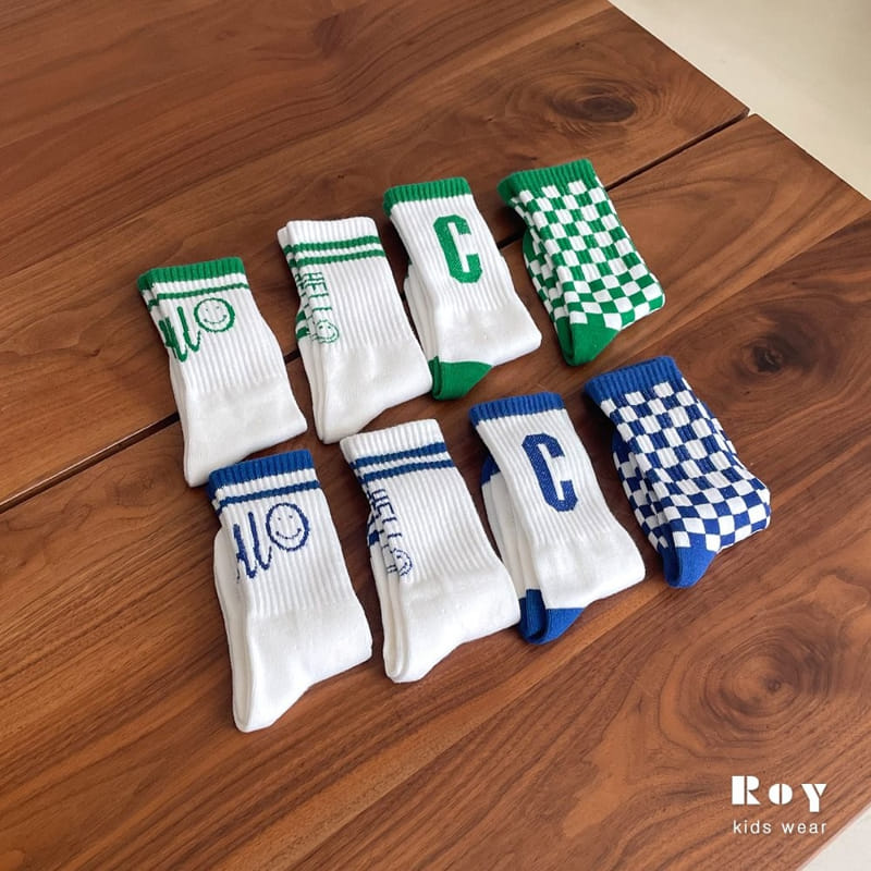 Roy - Korean Children Fashion - #magicofchildhood - CN 4pc Socks Set