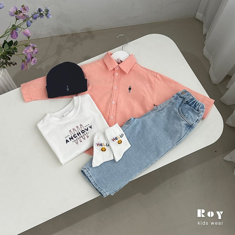 Roy - Korean Children Fashion - #stylishchildhood - Anchovy Tee - 6