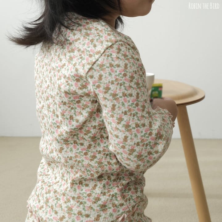 Saerobin - Korean Children Fashion - #Kfashion4kids - Flower Frill Easywear  - 2