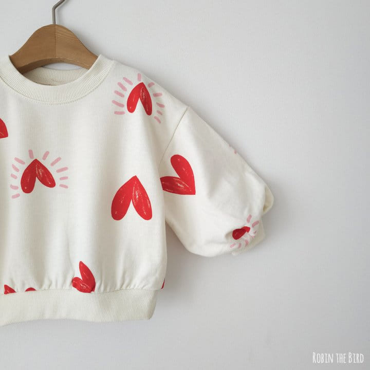 Saerobin - Korean Children Fashion - #designkidswear - Puff Sleeve Sweatshirt  - 9