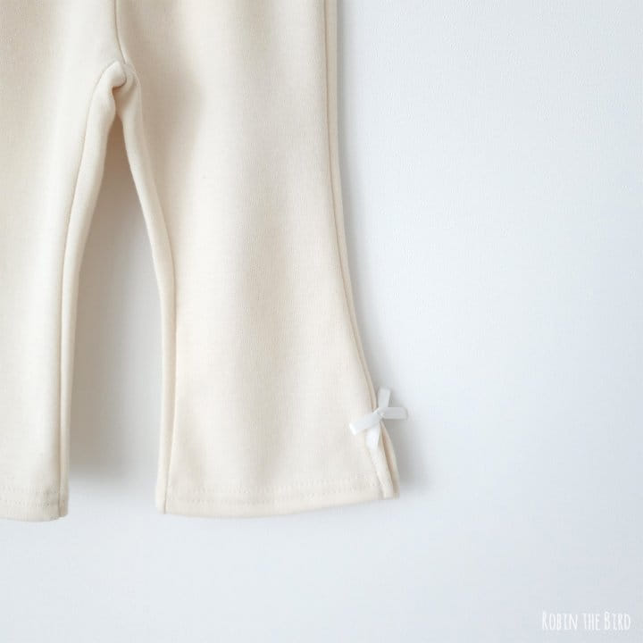 Saerobin - Korean Children Fashion - #discoveringself - Ribbon Boots Cut Pants - 9