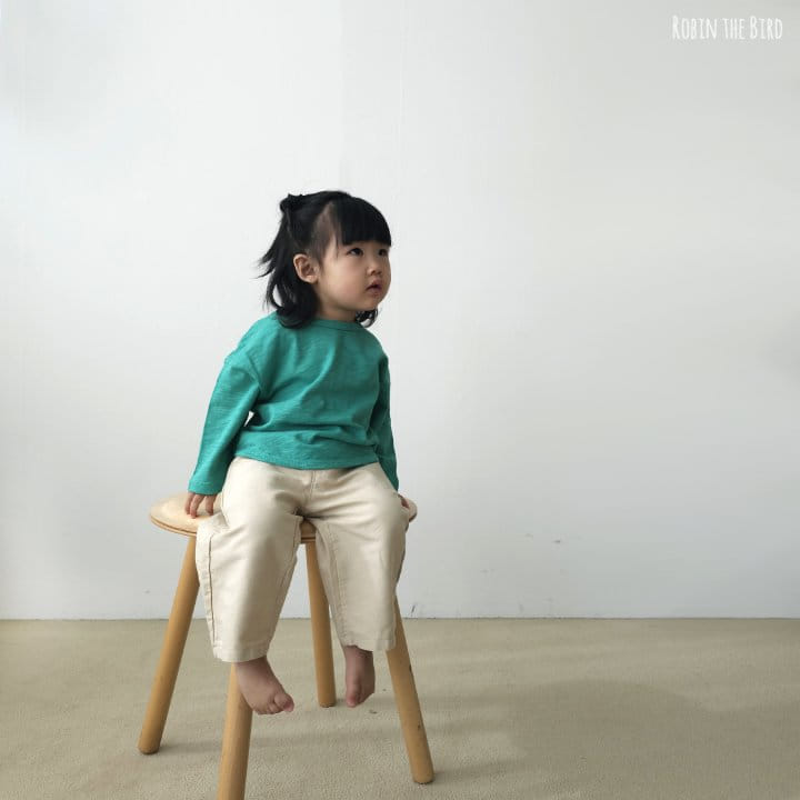 Saerobin - Korean Children Fashion - #kidsstore - Washing Slub Tee - 8