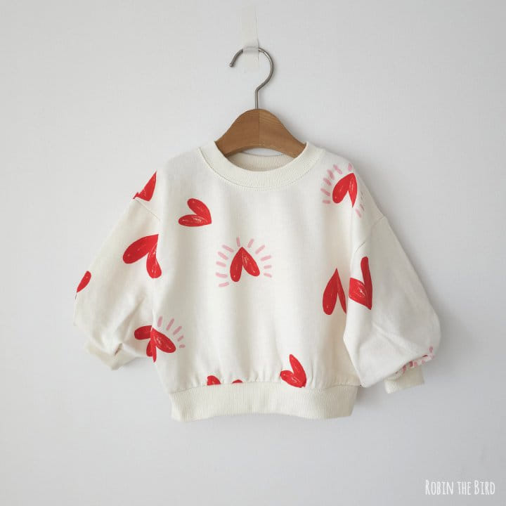 Saerobin - Korean Children Fashion - #minifashionista - Puff Sleeve Sweatshirt  - 2