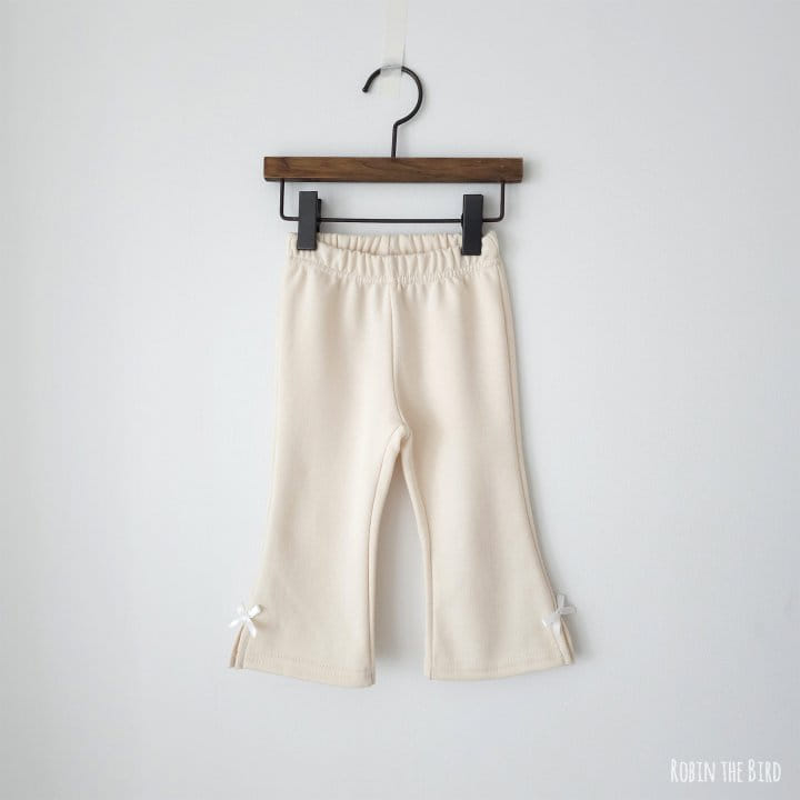 Saerobin - Korean Children Fashion - #prettylittlegirls - Ribbon Boots Cut Pants - 2